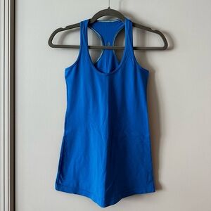 Blue Lululemon Tank